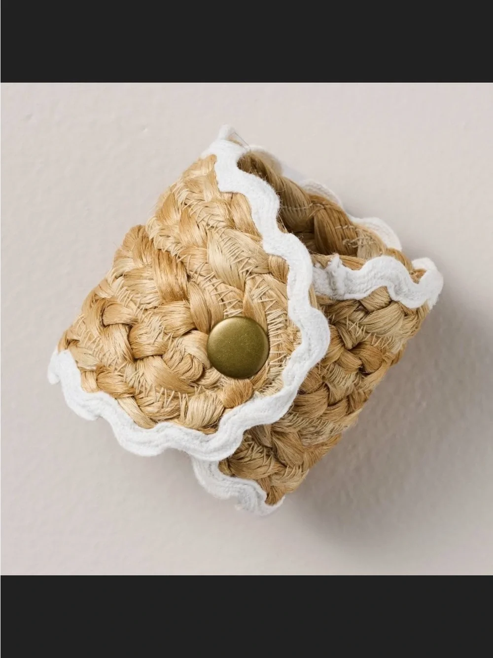 4pk woven Jute Napkin Rings Natural - Hearth & Hand with Magnolia